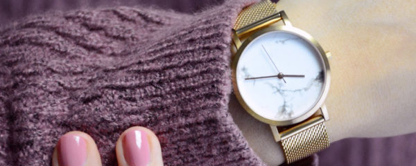 montre dorée